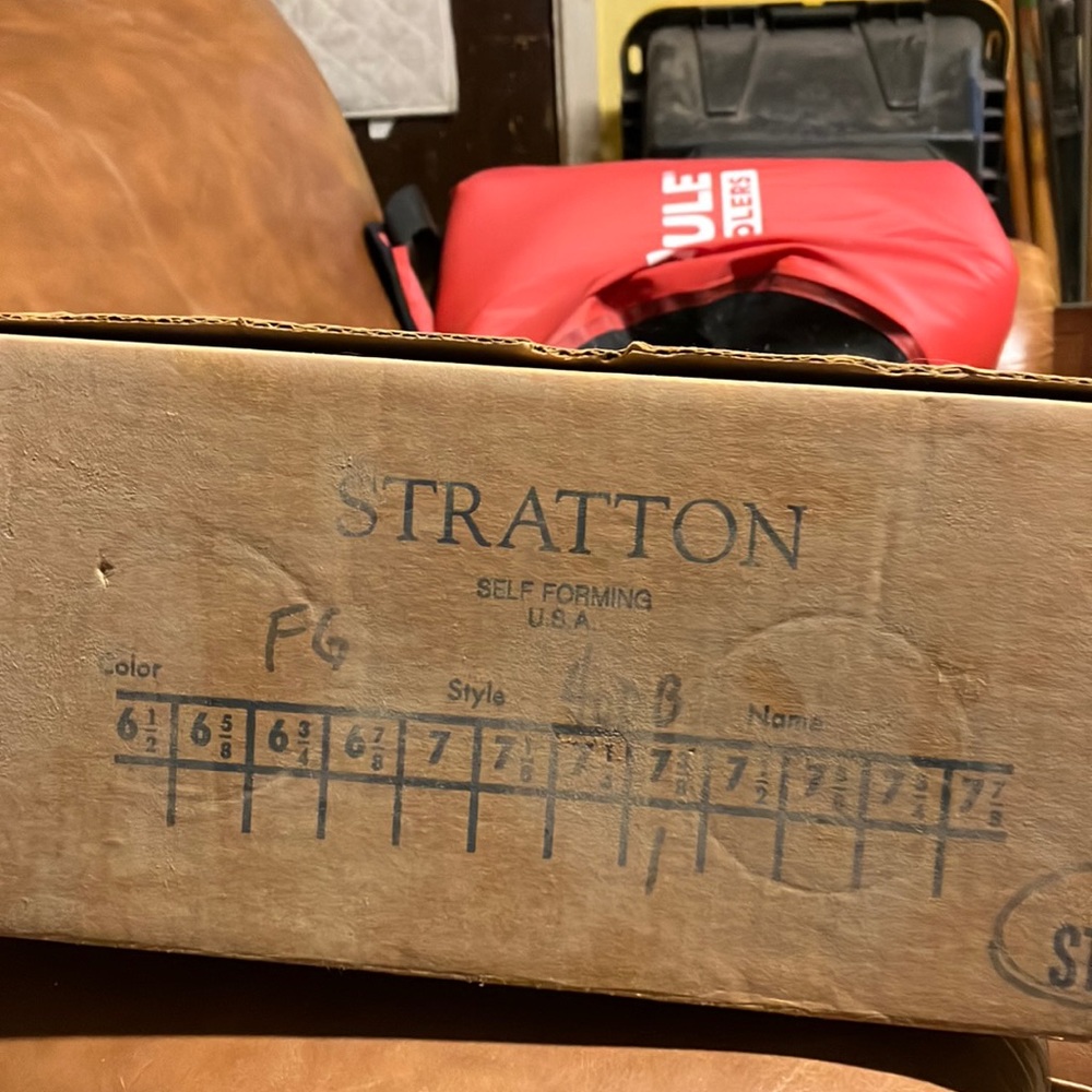 Stratton straw campaign hat